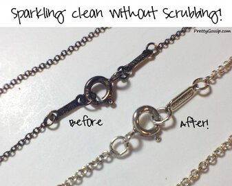 How to clean sterling clearance silver necklace